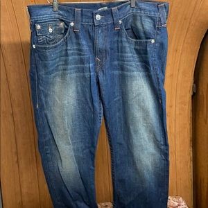 Men WORLD TOUR TRUE RELIGION BRAND JEANS Straight